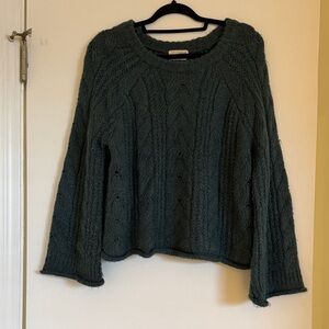 Universal Thread Forest Green Knit Sweater
